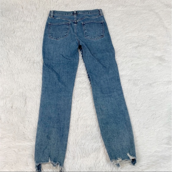 J Brand Alana Ripped-Hem crop Jeans in Project Destruct - Picture 12 of 12